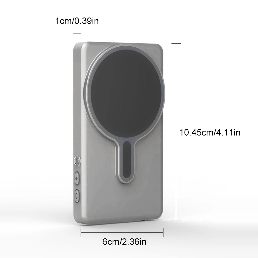 Magnetic Phone Selfie Monitor Screen for Smartphone Rear Camera Vlog Live Stream Wireless WIFI Monitor Screen for iPhone Android